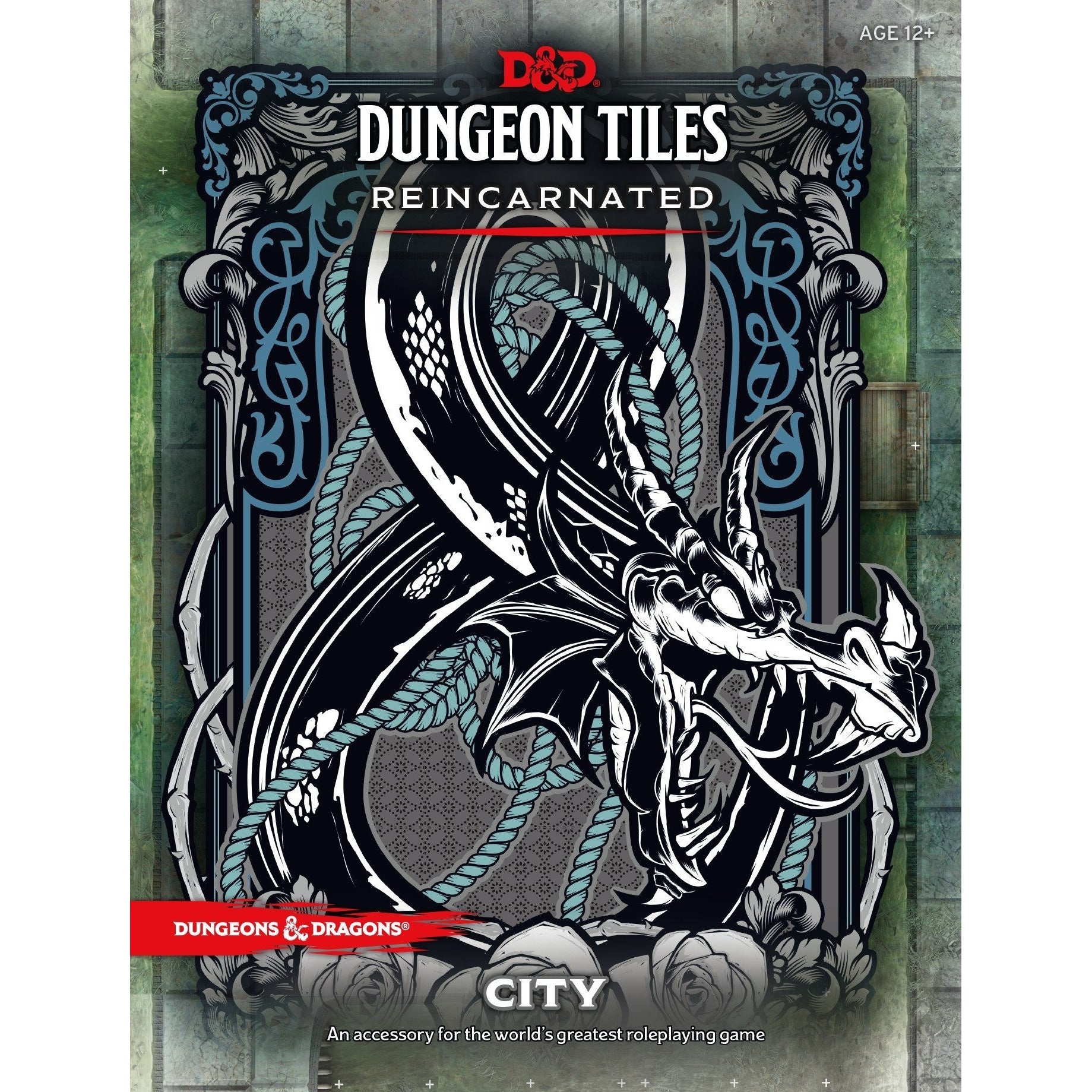 D&D Dungeon Tile: City