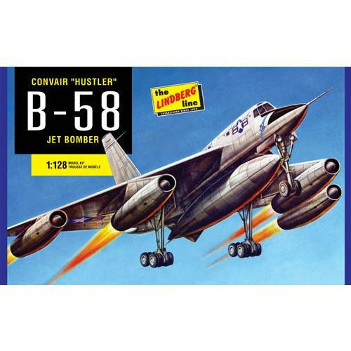 B-58 Hustler Bomber 1/128 by Lindberg