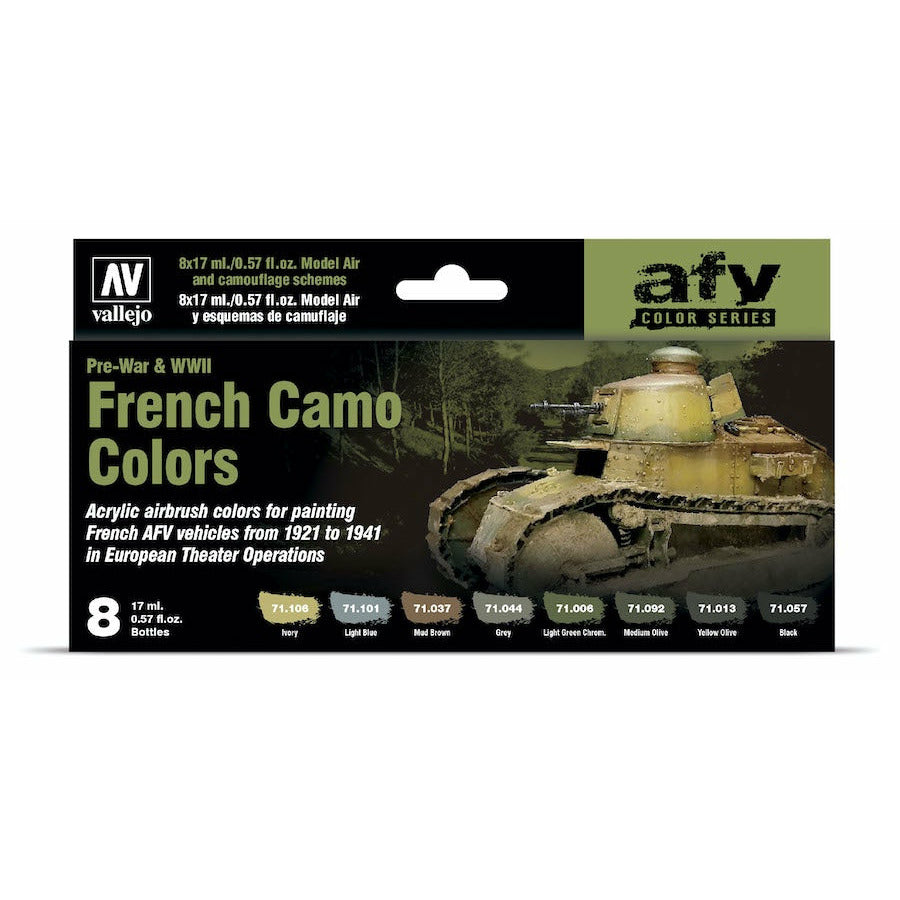 French Camo Colours Pre-War & WWII