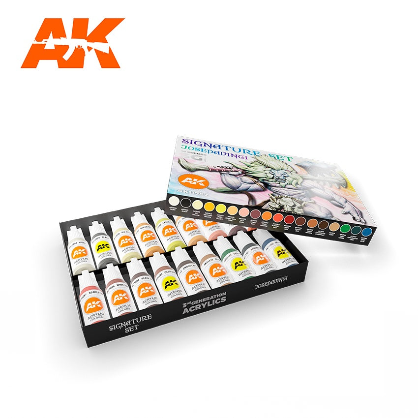 AK Interactive Paint Set Signature - JoseDavinci 3G