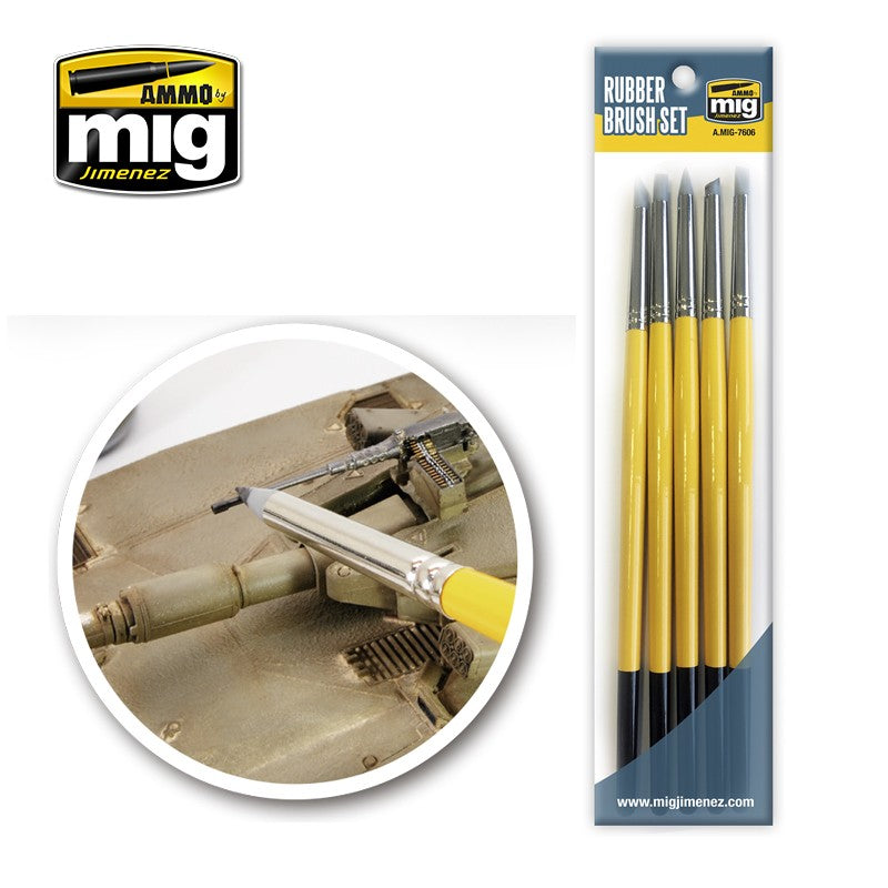 Ammo Mig Brush Set - Assorted