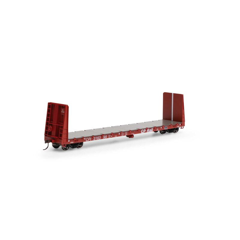 HO RTR 60' Bulkhead Flat, CPR #316399