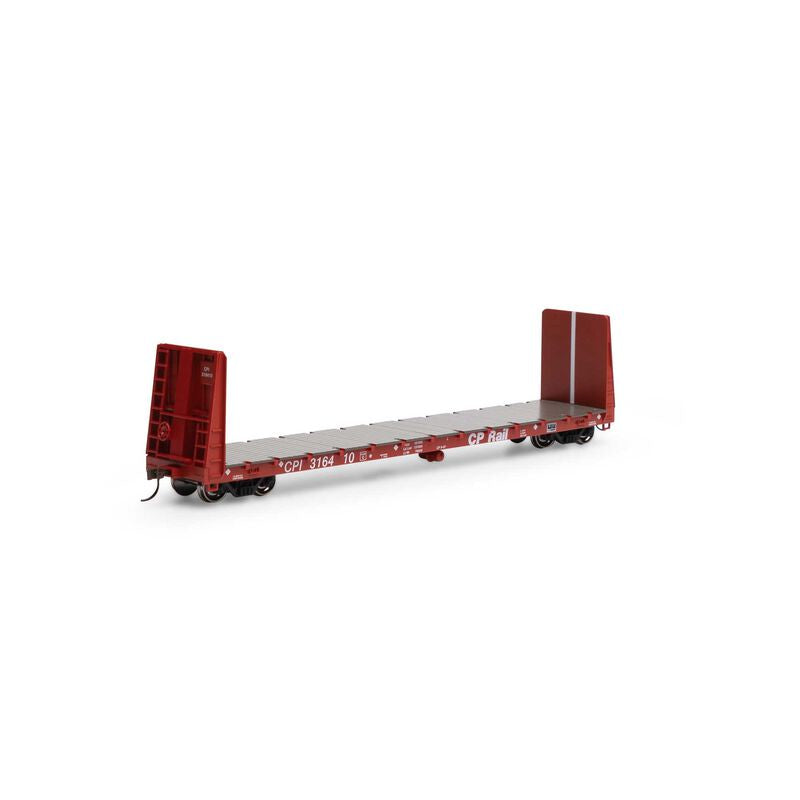 HO RTR 60' Bulkhead Flat, CPR #316410