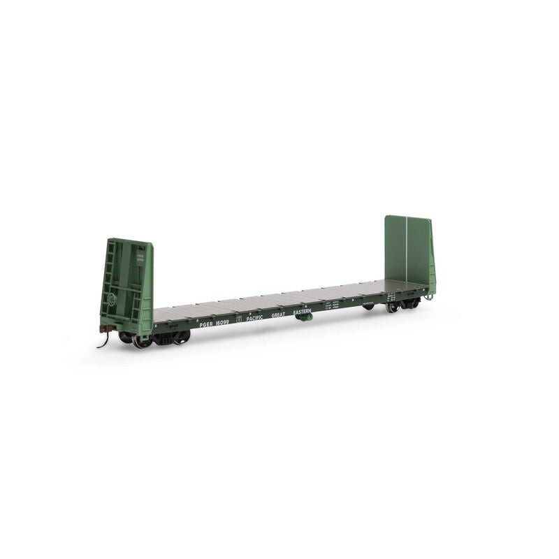 HO RTR 60' Bulkhead Flat, PGE #16099