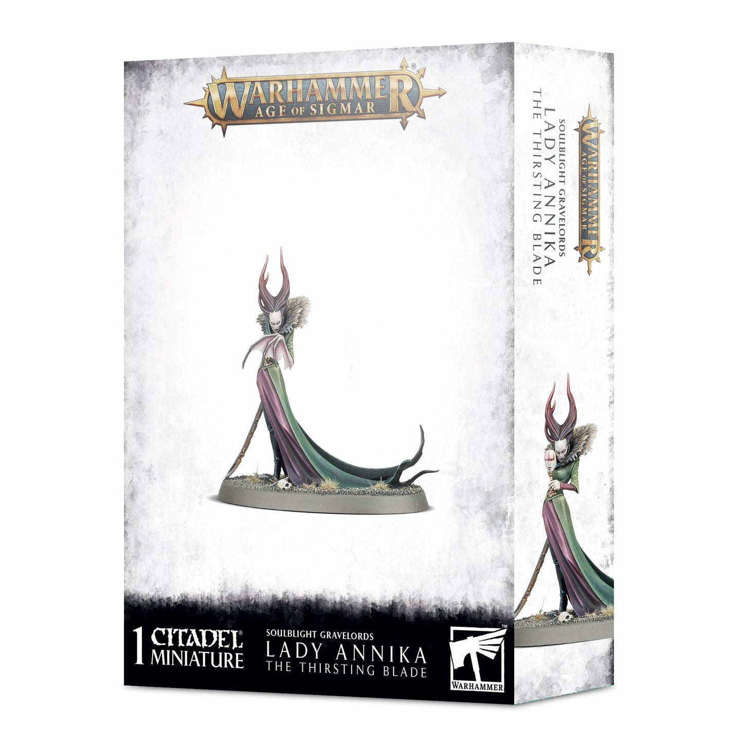 Age of Sigmar Soulblight Gravelords Lady Annika, The Thirsting Blade