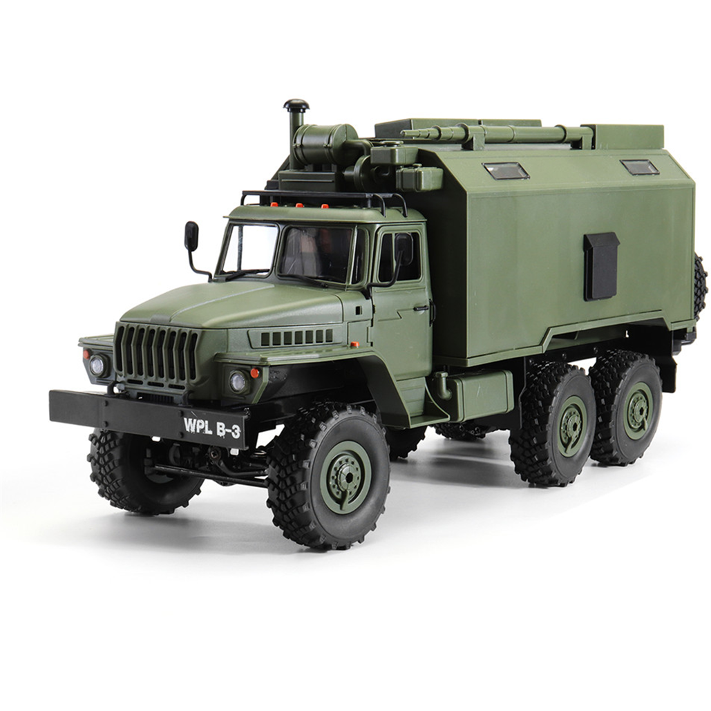 Off Road Racing Series Radio Controlled Collectible Model 1:16 Military Truck B-36 Plastic Kit