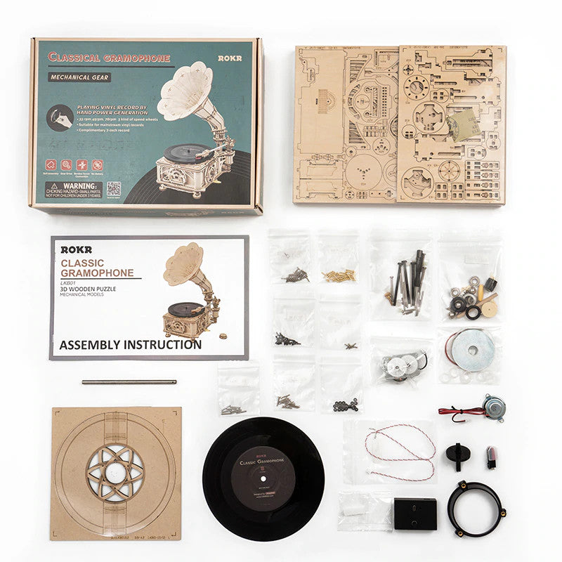 ROKR Classical Gramophone LKB01