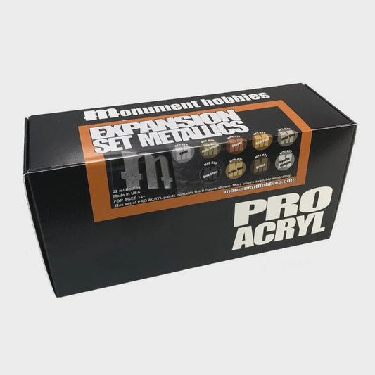 Monument Hobbies: Pro Acryl Metallic Set Paint