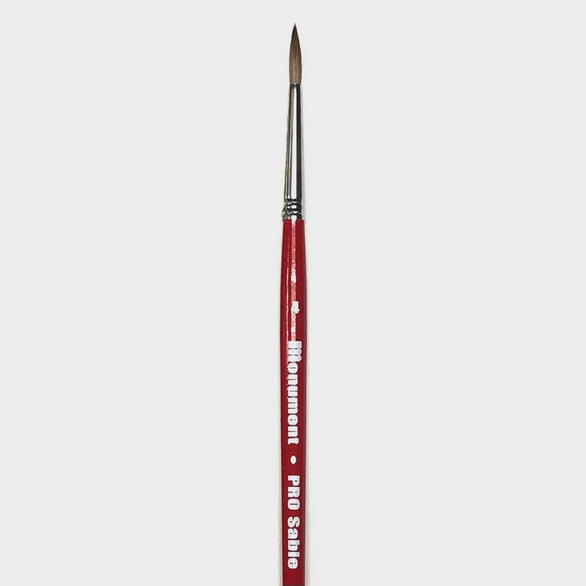 Monument Hobbies Brush Pro Sable - 4 Paint Brush