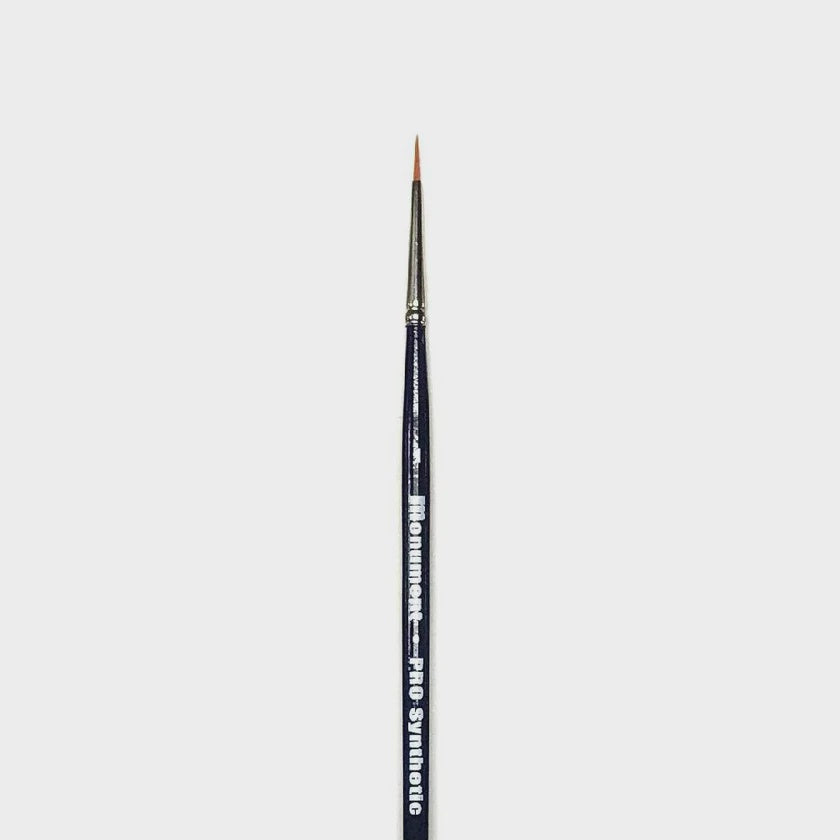 Monument Hobbies Brush Pro Synthetics - 1 Round Paint Brush