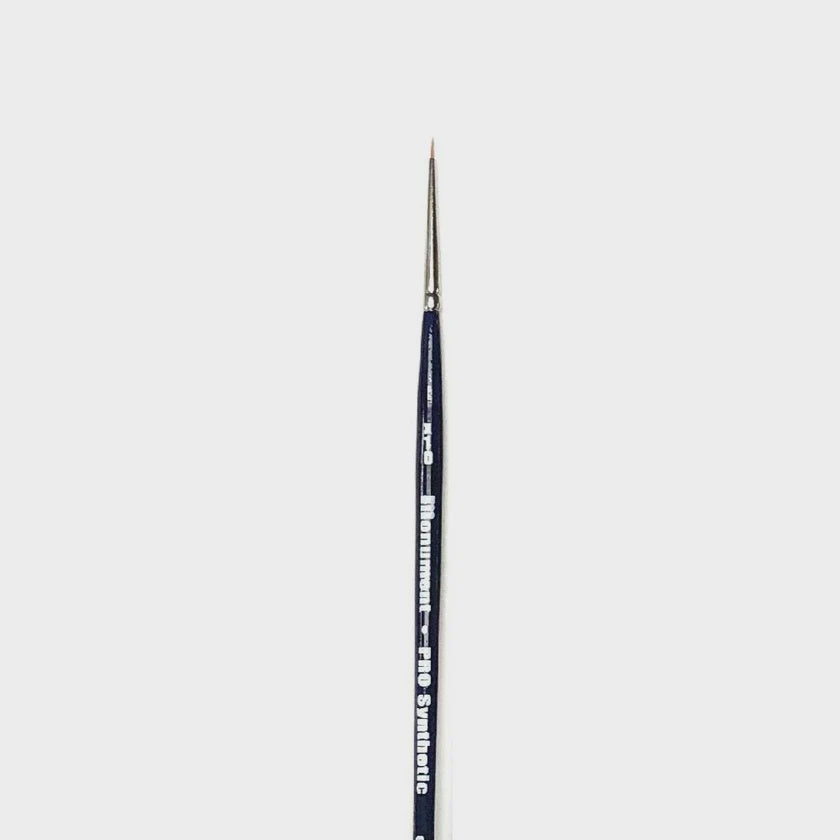 Monument Hobbies Brush Pro Synthetics - 10/0 Micro Detail Brush