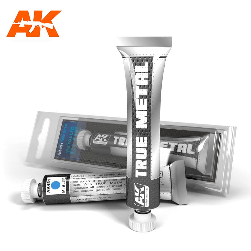 AK-451 True Metal Wax - Metallic Blue