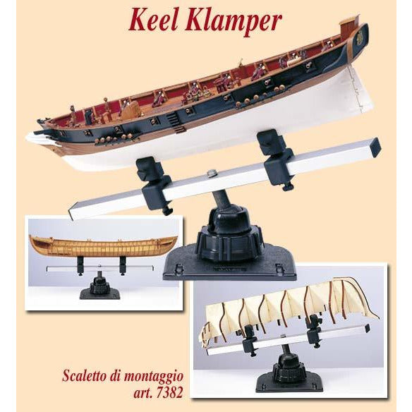 Keel Klamper Swivel Vise by Amati