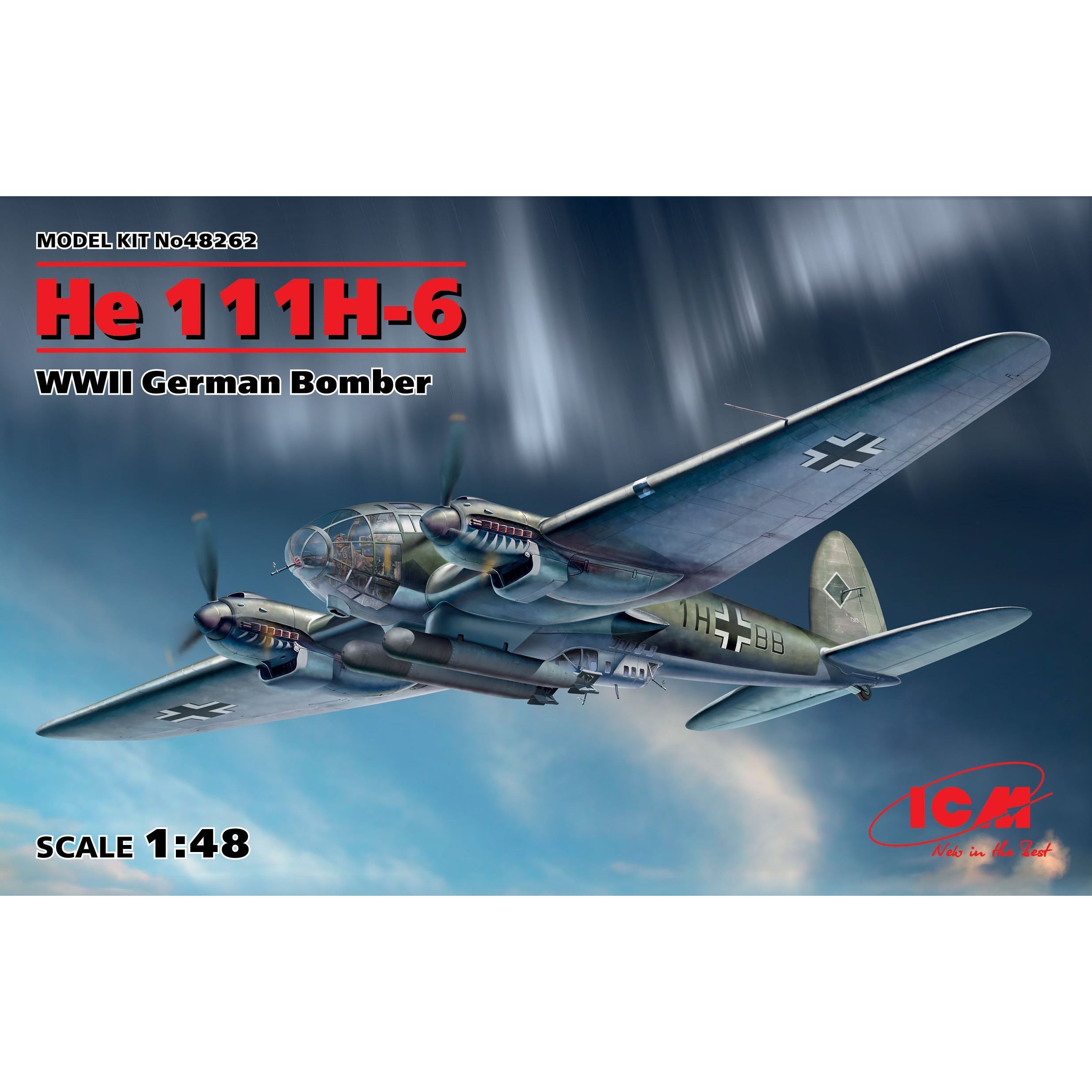 He 111H-6 1/48 by ICM