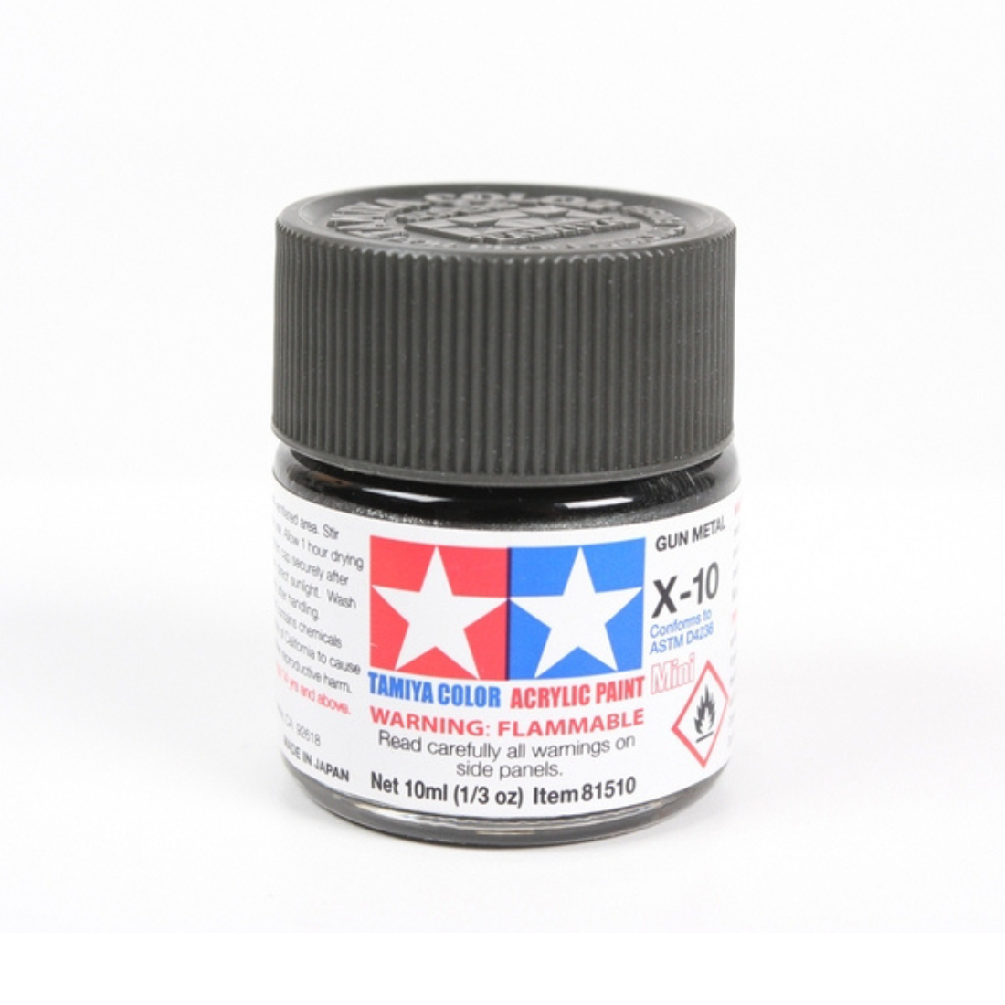 TAMX10 Gloss Gun Metal