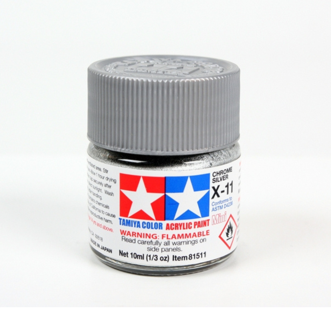 TAMX11 Gloss Chrome Silver