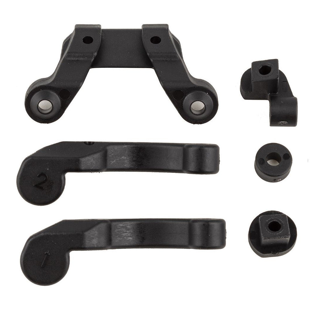 Team Associated RC10B6.4 Front Wing/Fan Mount & Battery Brace Shim Set ASC91978
