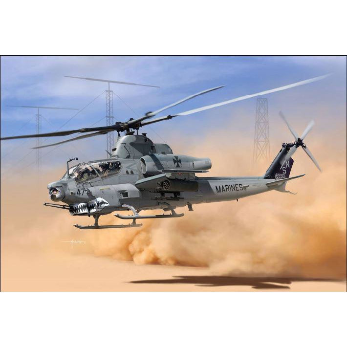 USMC AH-1Z "Shark Mouth" 1/35 by Academy