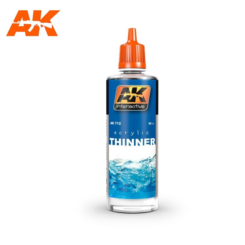 AK-712 Acrylic Thinner 60ml