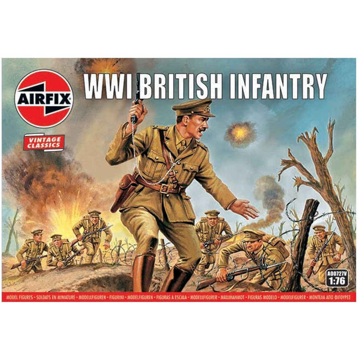 WWI British Infantry 1/76 by Airfix