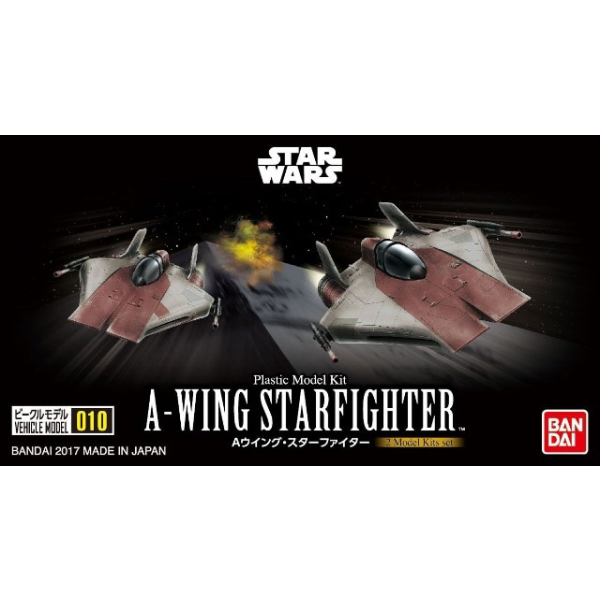 A-Wing Starfighter #010 Star Wars Vehicle Model Kit #0217623 by Bandai