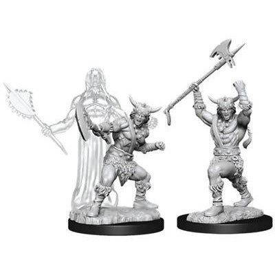 D&D Unpainted Mini - Male Human Barbarian 90007