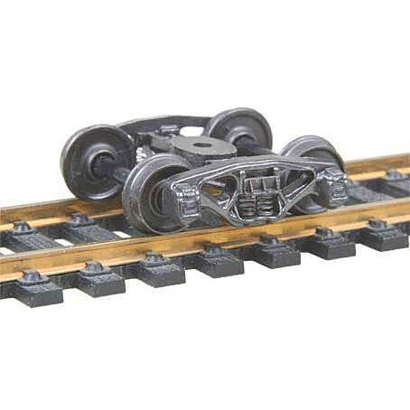 Bettendorf 50-Ton Fully Sprung Metal Wheels and Fittings -- Code 110 (.110") 33" Smooth-Back RP-25 Wheels 1 Pair