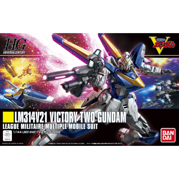 HGUC 1/144 #169 LM314V21 Victory Two Gundam #5058267 by Bandai