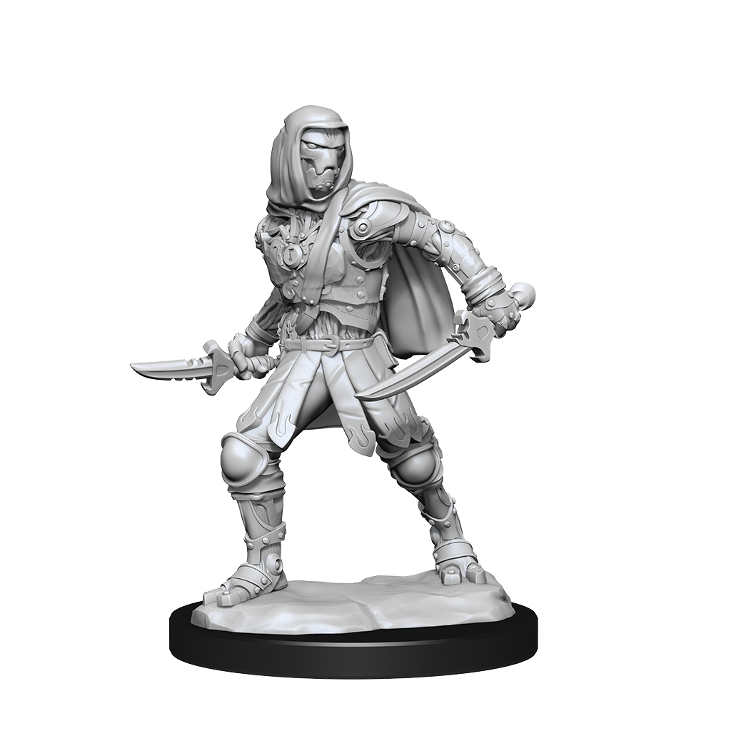 D&D Unpainted Mini - Warforged Rogue 90236