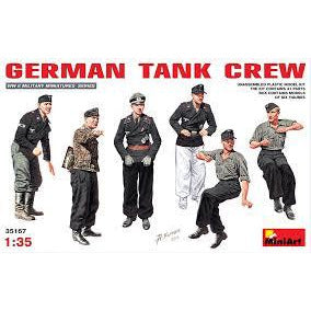 German Tank Crew #35275 1/35 Figure Kit by MiniArt
