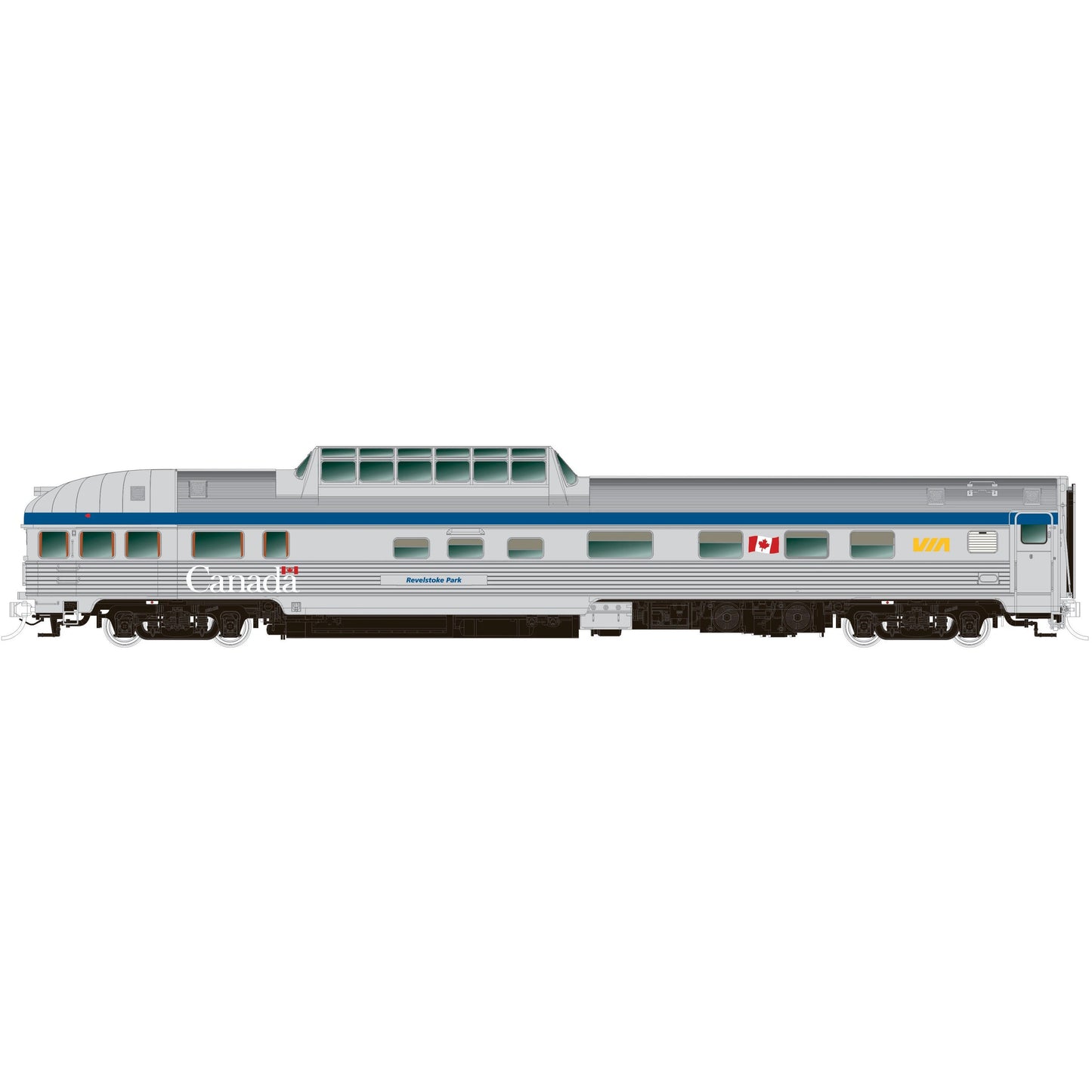 The Canadian 10-Car Set: VIA HEP/Canada Scheme (N)