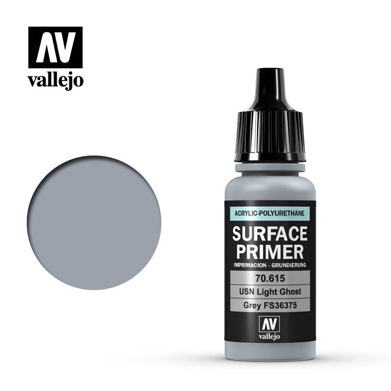 VAL70615 Acrylic Polyurethane Primer - USN Light Ghost Grey (17ml)