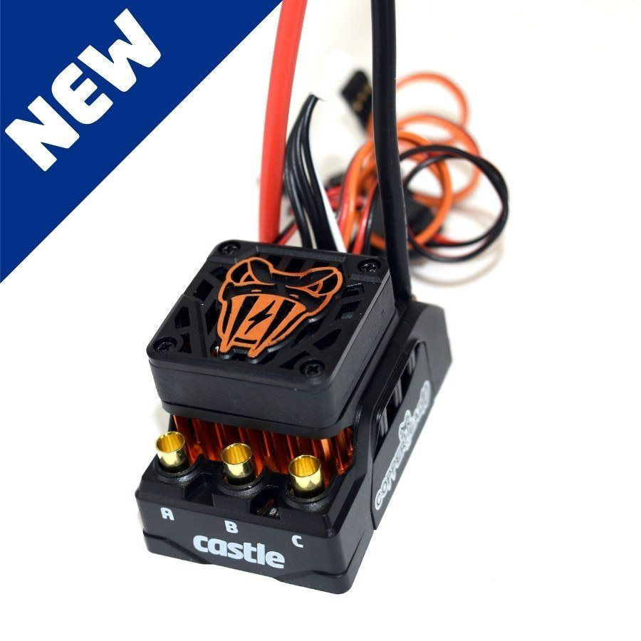 Castle Waterproof Sensored ESC Copperhead 10 16.8V CAS010-0166-00