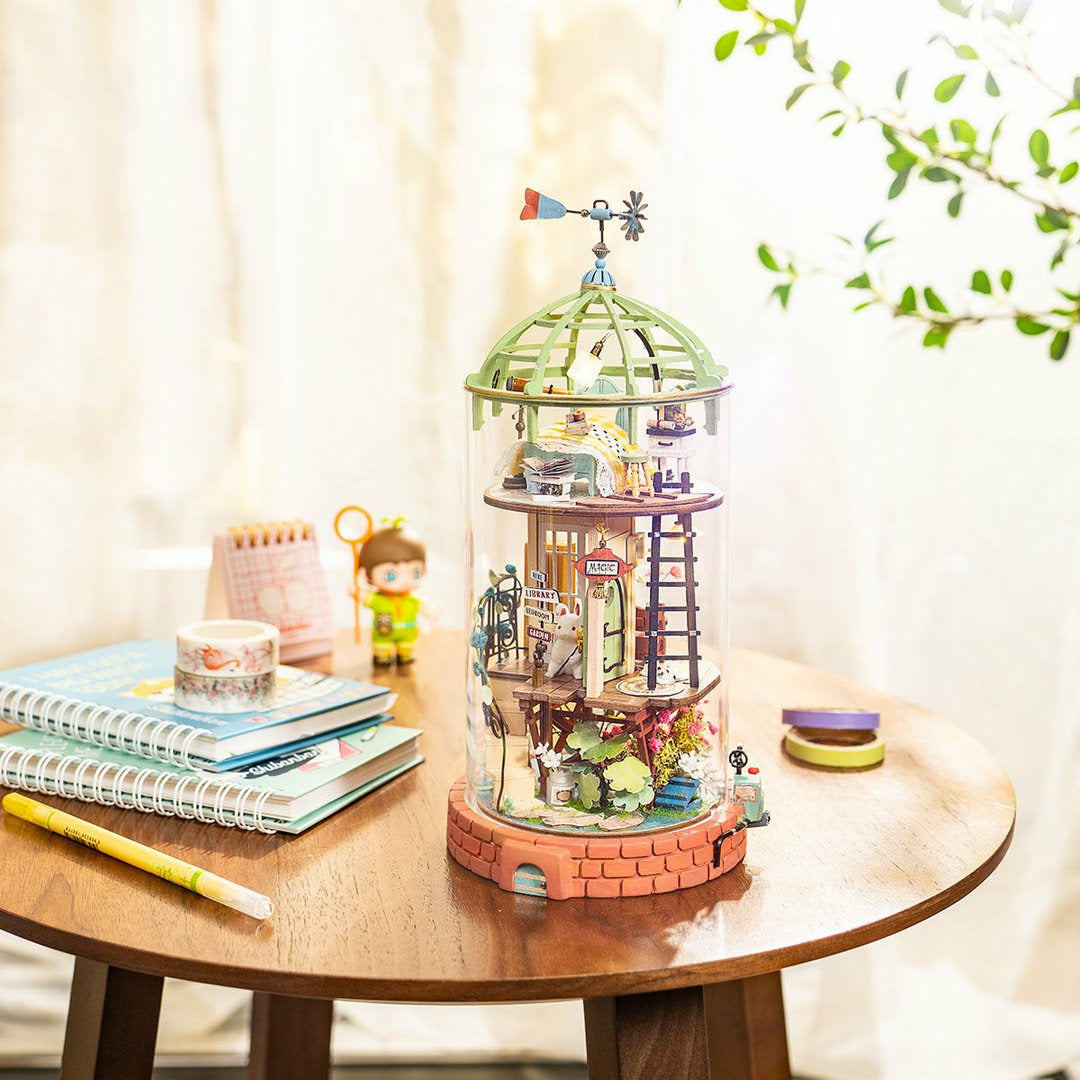 Domed Loft DIY Glass Dollhouse - Mysterious World Series