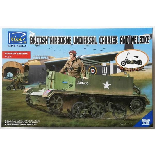 British Airborne Universal Carrier and Welbike 1/35 by Riich Models