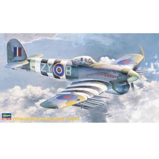 Typhoon Mk. IB Tear Drop 1/48 by Hasegawa