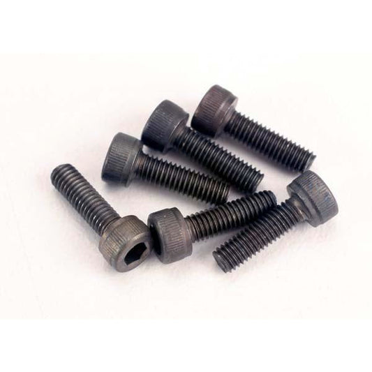 TRA2587 3x10mm Cap Head Machine Screws (6)