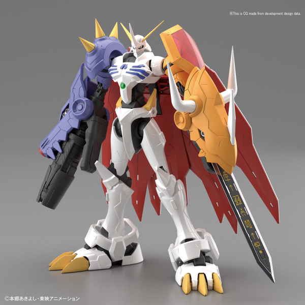 Omegamon - Figure-rise Standard #5057816 Digimon Action Figure Model Kit by Bandai