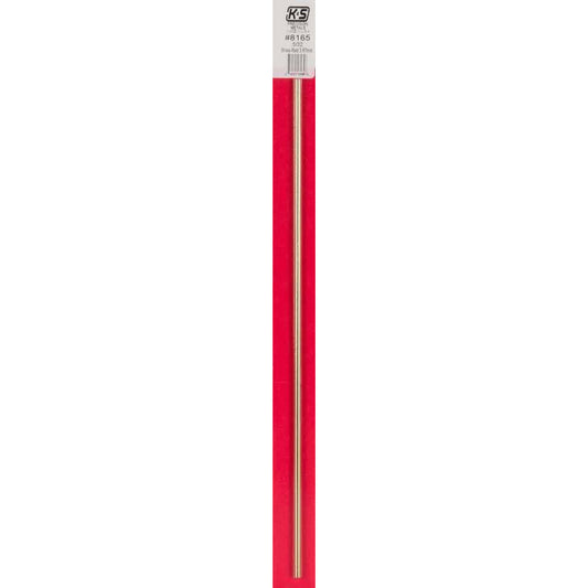 K&S Solid Brass Rod - 5/32" KSE8165
