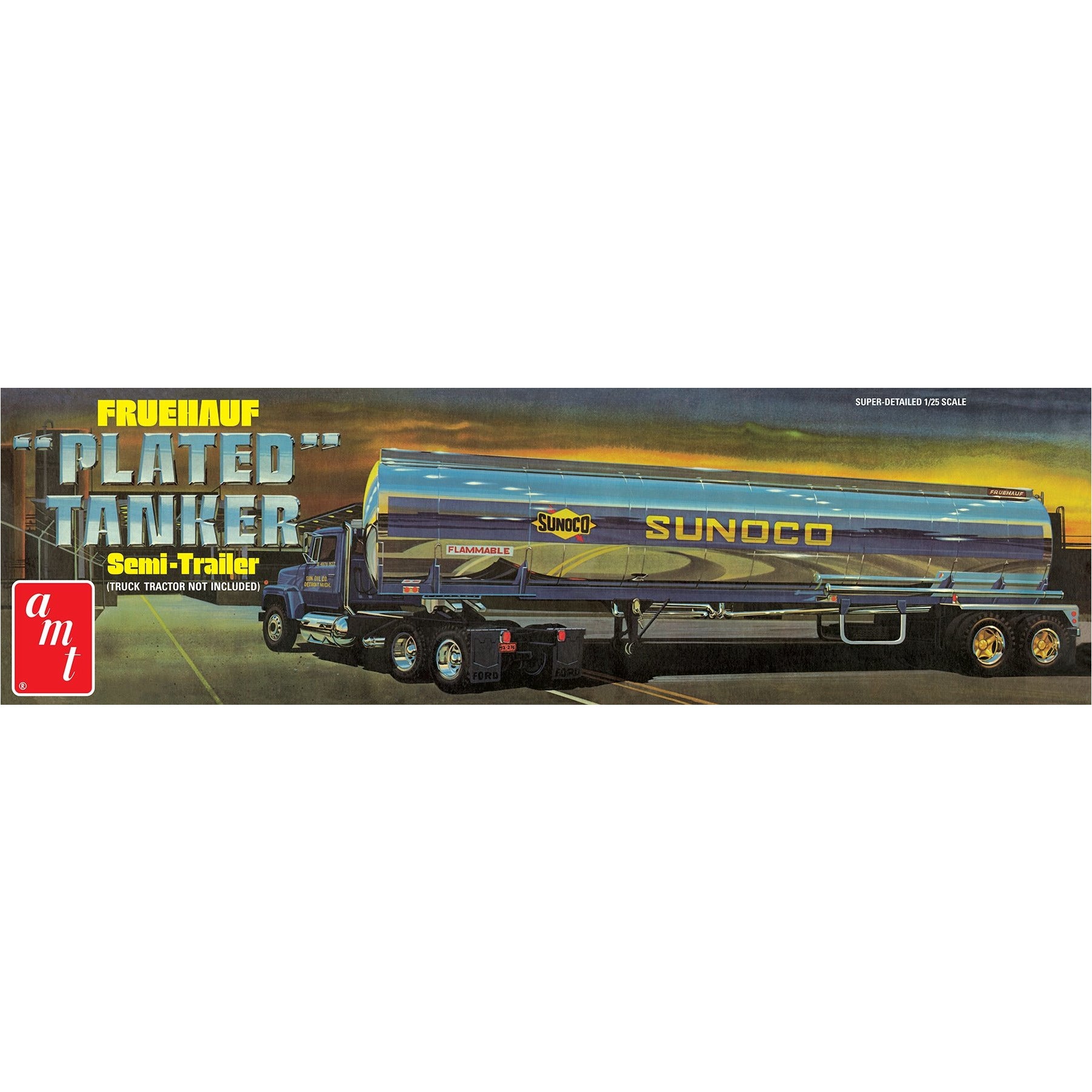 Frehauf "Plated" Tanker Semi-Trailer 1/25 #AMT1239/06 by AMT
