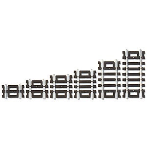 Straight Track Assortment (Atlas Snap Track) (HO) (Code 100)