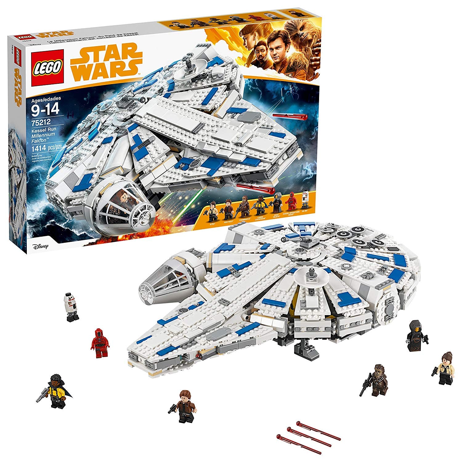 Series Lego Star Wars Kessel Run Millennium Falcon 75212 BC Hobbies