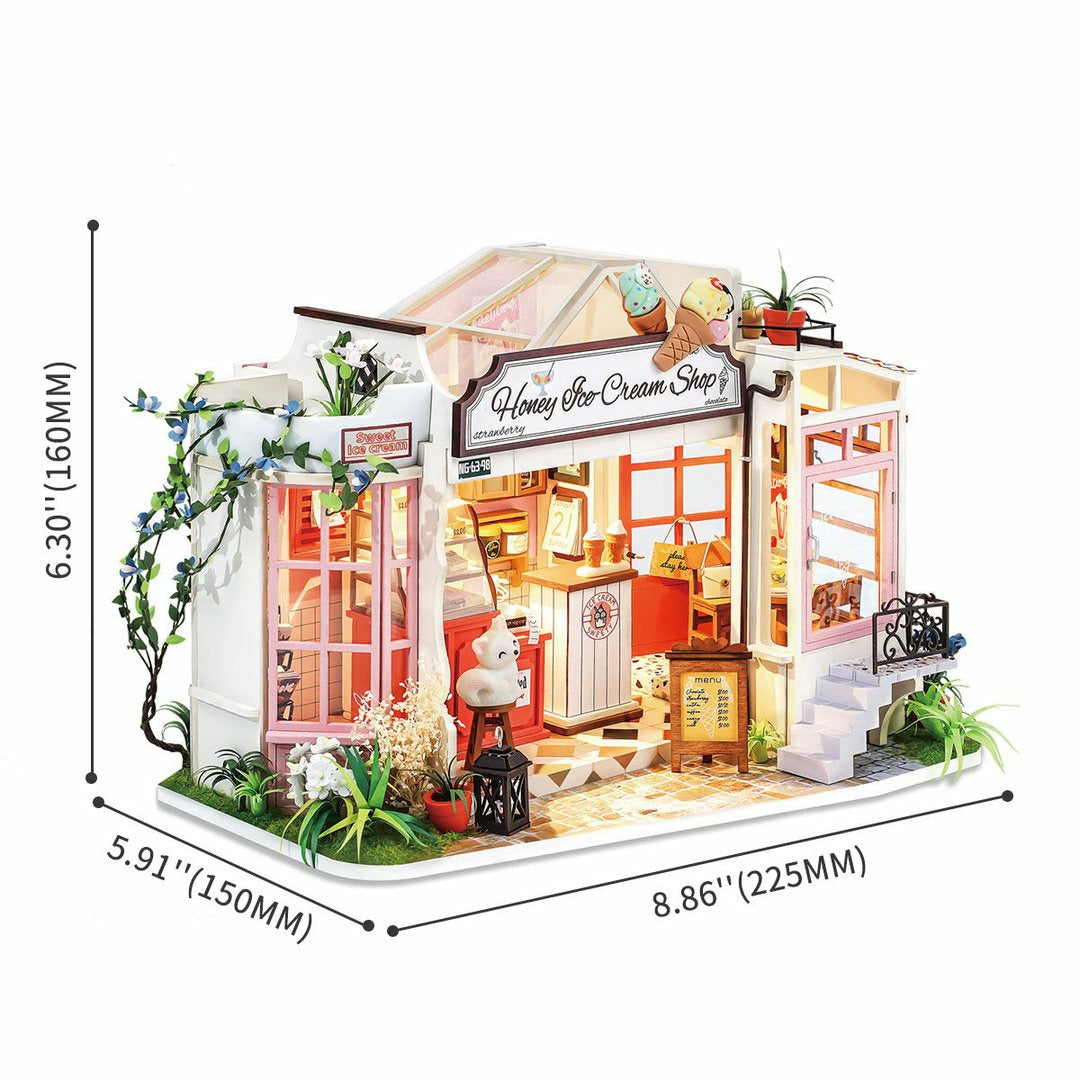 DIY House Honey Ice-Cream Shop