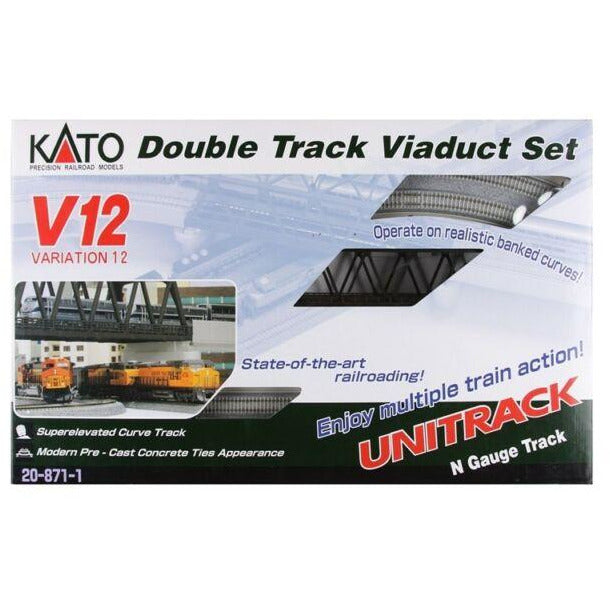 V12 Double Track Viaduct Set N