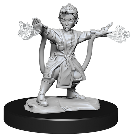 D&D Unpainted Mini - Gnome Artificer Female 90231