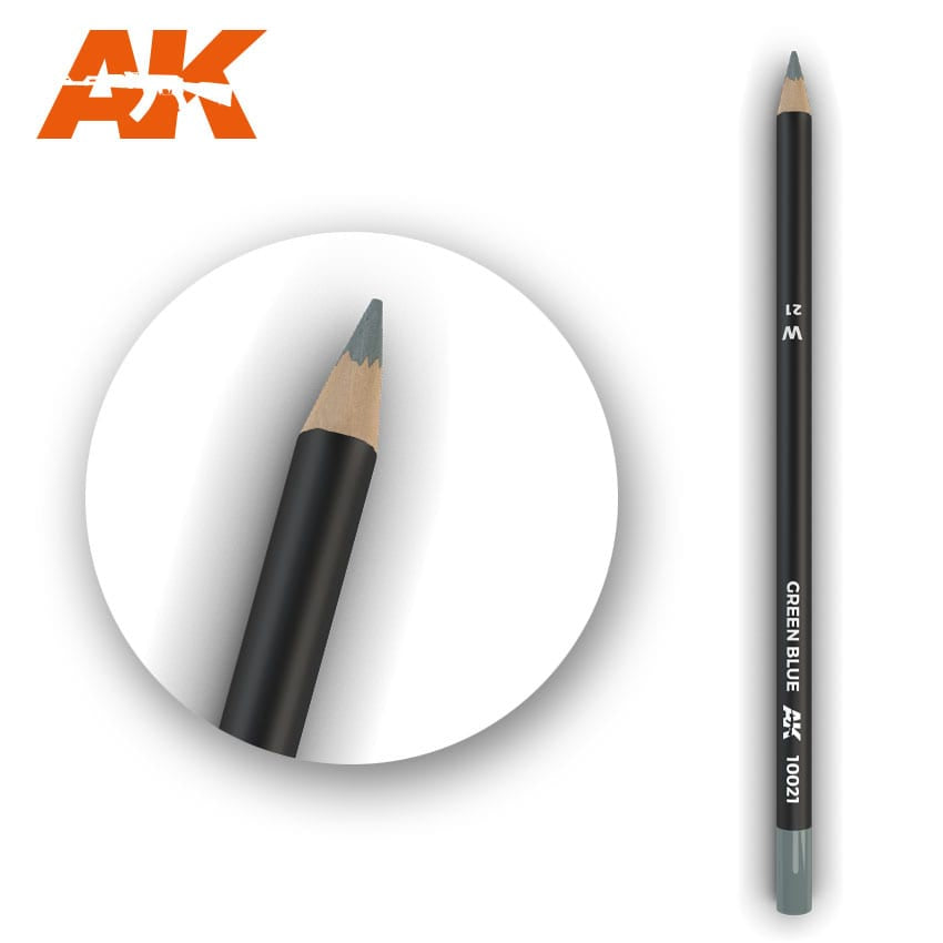 AK Weathering Pencil - Green Blue