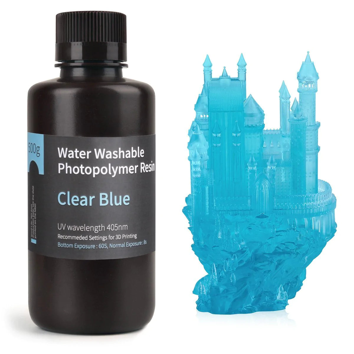 Elegoo Water-Washable 3D Printer Resin Assorted
