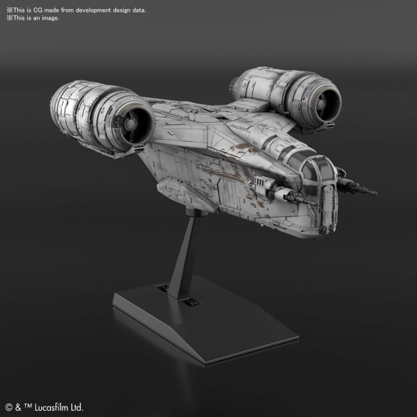 BANDAI Star Wars THE MANDALORIAN Razor Crest - kit 5061794 BANDAI Star Wars THE MANDALORIAN Razor Crest - kit 5061794