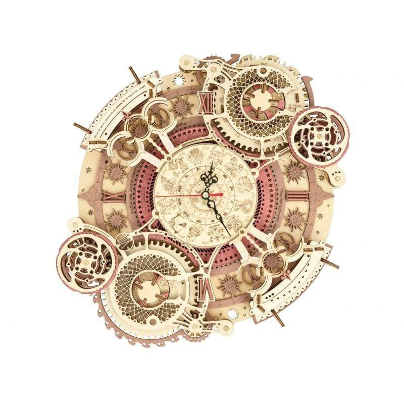 Robotime Zodiac Wall Clock DIY Time Engine LC601-3D