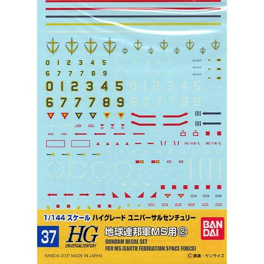 Gundam Decal 37 - Earth Federation Space Force (3)